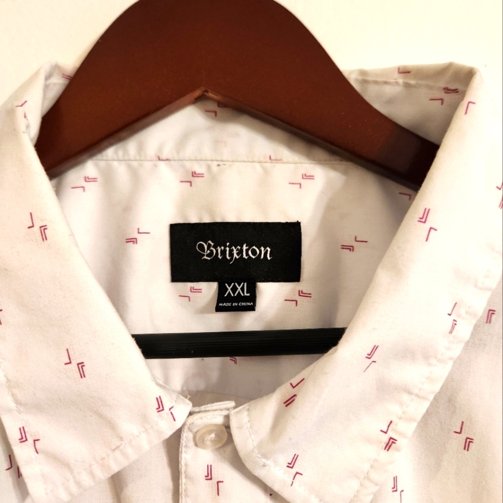Mens brixton short sleeve button up.